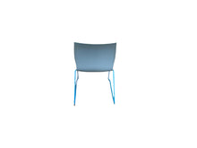 Load image into Gallery viewer, Stackable Sled Chairs with Cushion - Blue