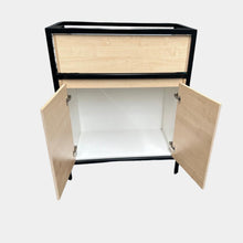 Load image into Gallery viewer, Wooden cupboard with planter