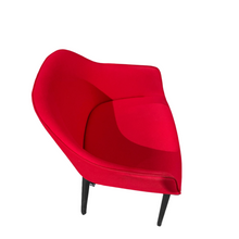 Load image into Gallery viewer, Vitra Red Softshell Chair
