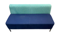 Load image into Gallery viewer, Two-seater fabric couch
