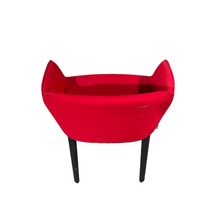 Load image into Gallery viewer, Vitra Red Softshell Chair
