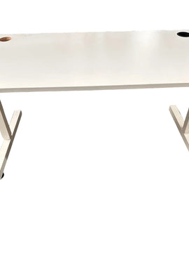 Manual Sit-Stand Desk - White
