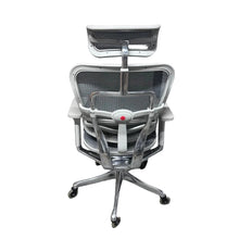 Load image into Gallery viewer, Grey Mesh Ergonomic Chair with Headrest
