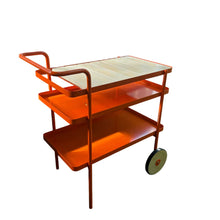Load image into Gallery viewer, Orange Bar Cart
