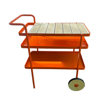 Load image into Gallery viewer, Orange Bar Cart
