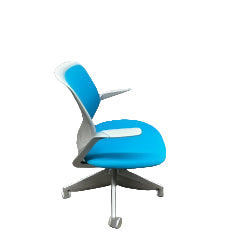 'Steelcase' Task Chair - Aqua Blue