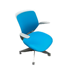 'Steelcase' Task Chair - Aqua Blue