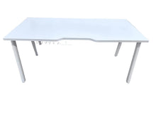 Load image into Gallery viewer, White Desk with Cable Basket – 1600mm
