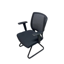 Load image into Gallery viewer, Black Mesh Cantilever Visitor Chair
