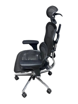 Black Mesh Ergonomic Chair with Headrest
